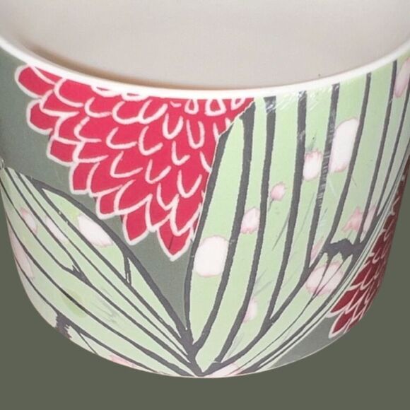 2009 Starbucks Fall Flora Limited Floral Butterfly 12oz Coffee Cup Mug - Picture 3 of 5